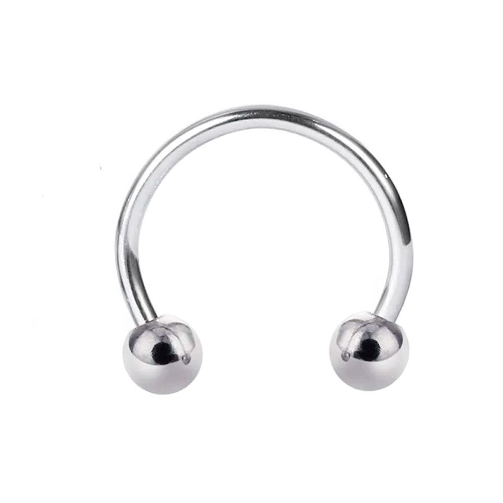 Piercing Perforación Herradura Septum Oreja Acero - Lux Store