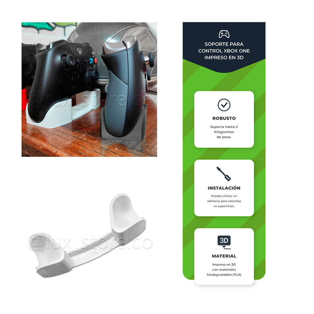 Soporte Base Para Control Xbox One X S Impreso En 3d - Lux Store