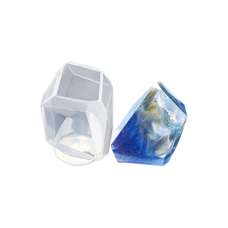 Molde Silicona Cuarzo Resina, Jabones Glicerina, Velas Gel + Obsequio