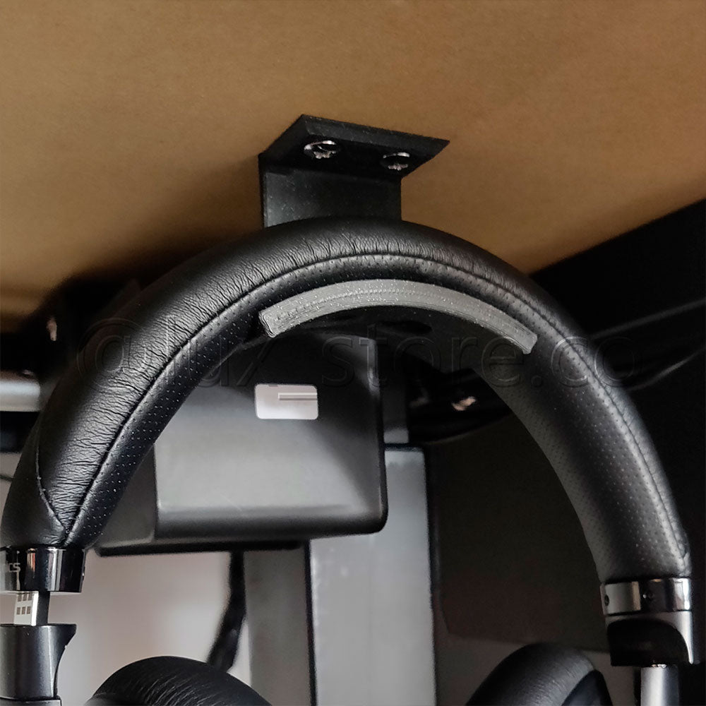 Soporte Bajo Escritorio Auriculares Diadema Impreso En 3d - Lux Store