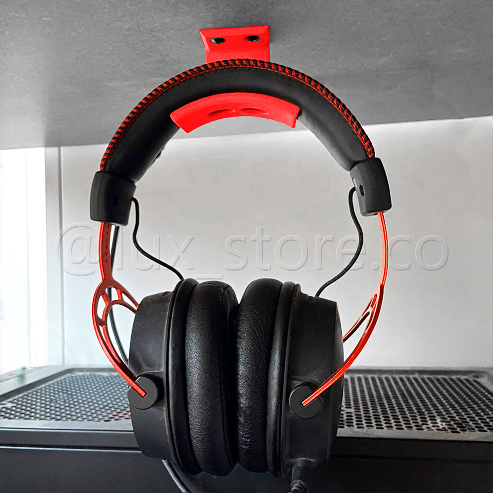 Soporte Bajo Escritorio Auriculares Diadema Impreso En 3d - Lux Store