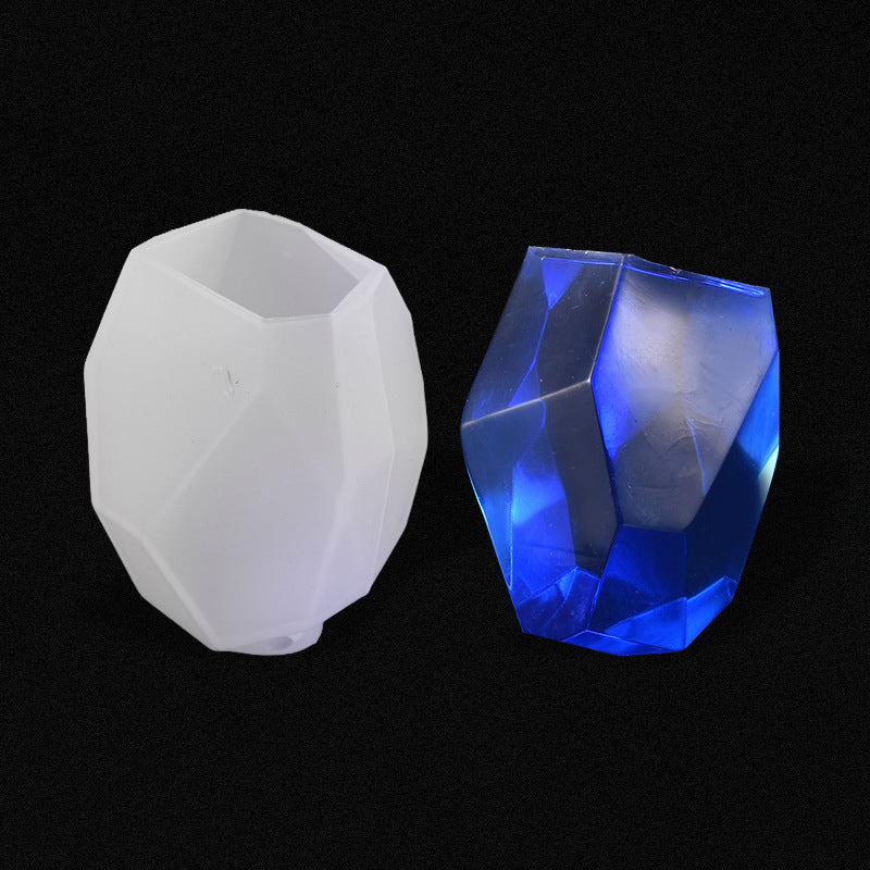 Molde Silicona Cuarzo Resina, Jabones Glicerina, Velas Gel + Obsequio