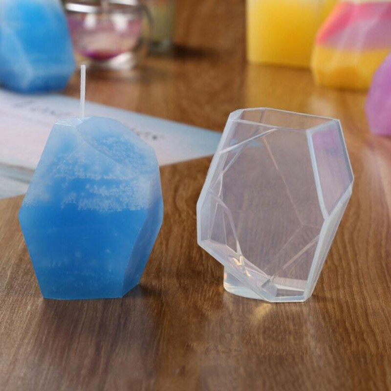 Molde Silicona Cuarzo Resina, Jabones Glicerina, Velas Gel + Obsequio