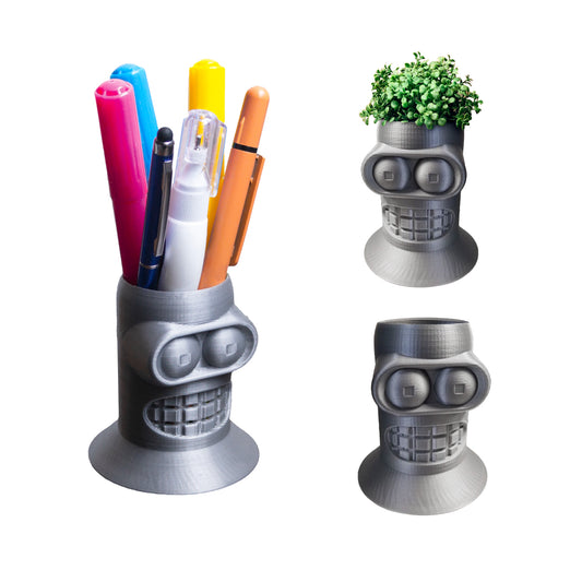 Portalápices Organizador Bender Futurama Impreso En 3d - Lux Store