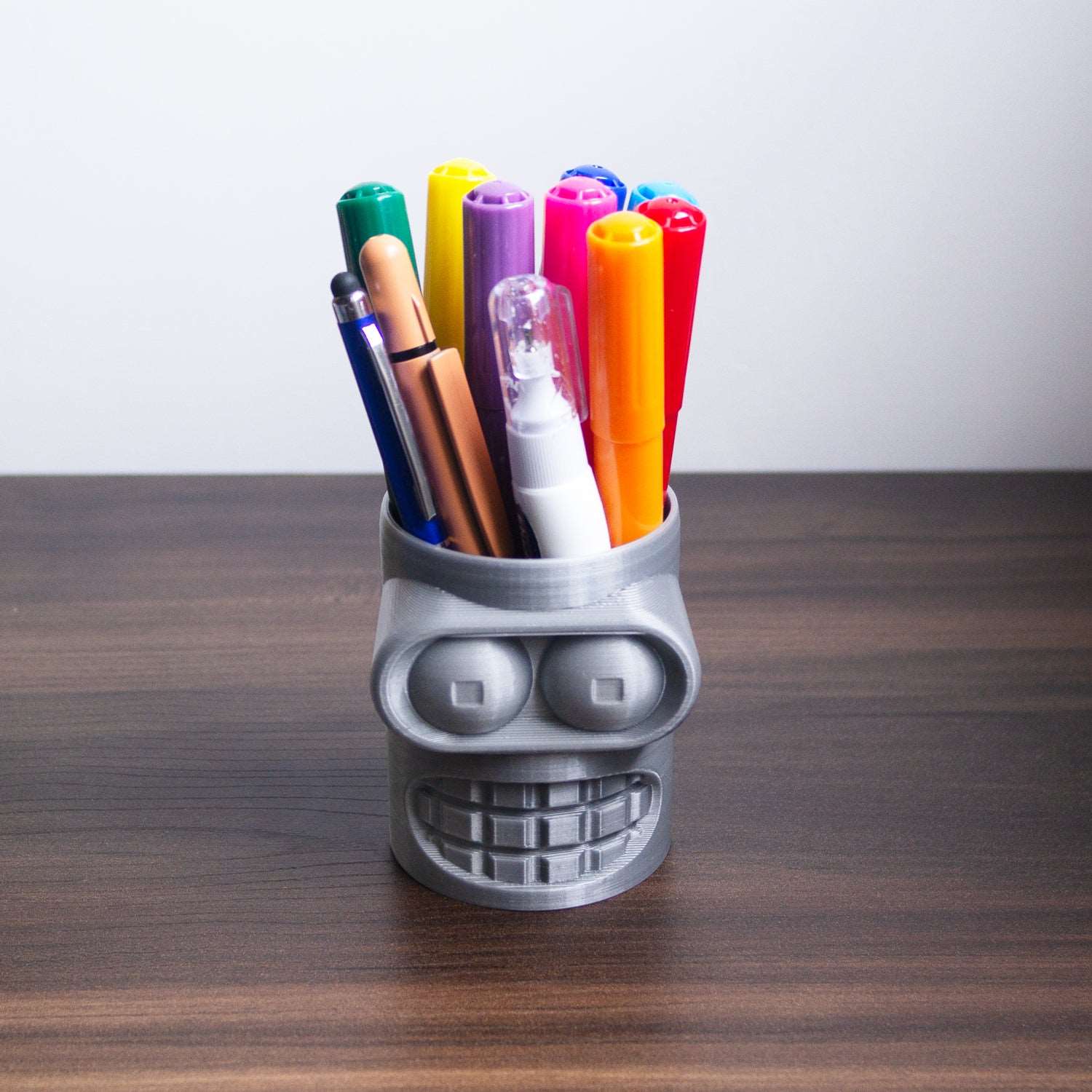 Portalápices Organizador Bender Futurama Impreso En 3d - Lux Store