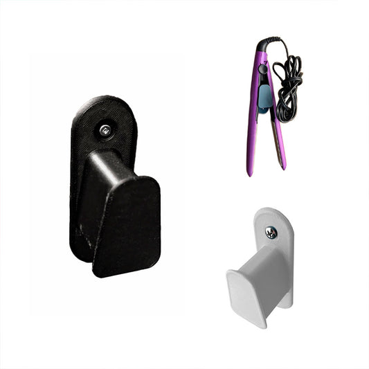 Soporte Pared Para Plancha Alisadora Pelo Impreso 3d - Lux Store