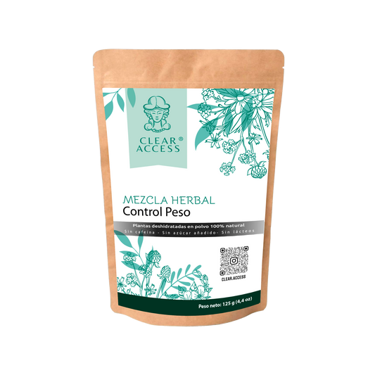 Mezcla Herbal Control Peso. Presentación en Polvo para Infusión