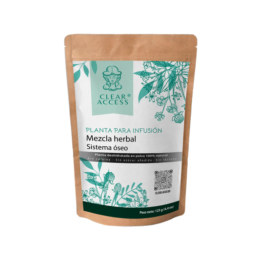 Mezcla Herbal Sistema Óseo. Presentación en Polvo para Infusión