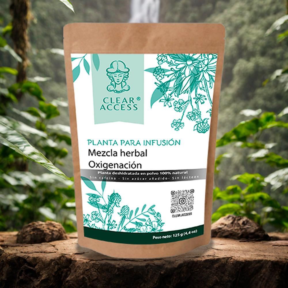 Mezcla Herbal Oxigenación Celular. Presentación en Polvo para Infusión
