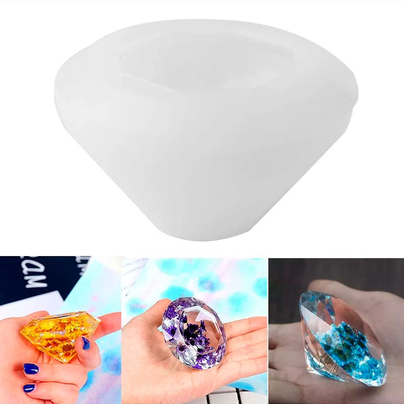 Molde Silicona Resina Velas Jabones Juwel + Obsequio