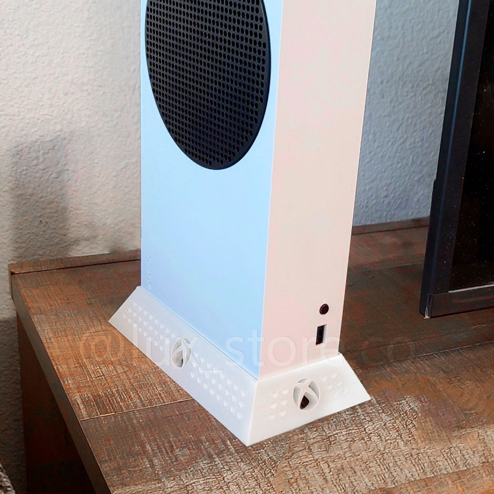 Base Soporte Stand Vertical Consola Xbox Series S Impreso en 3D - Lux Store
