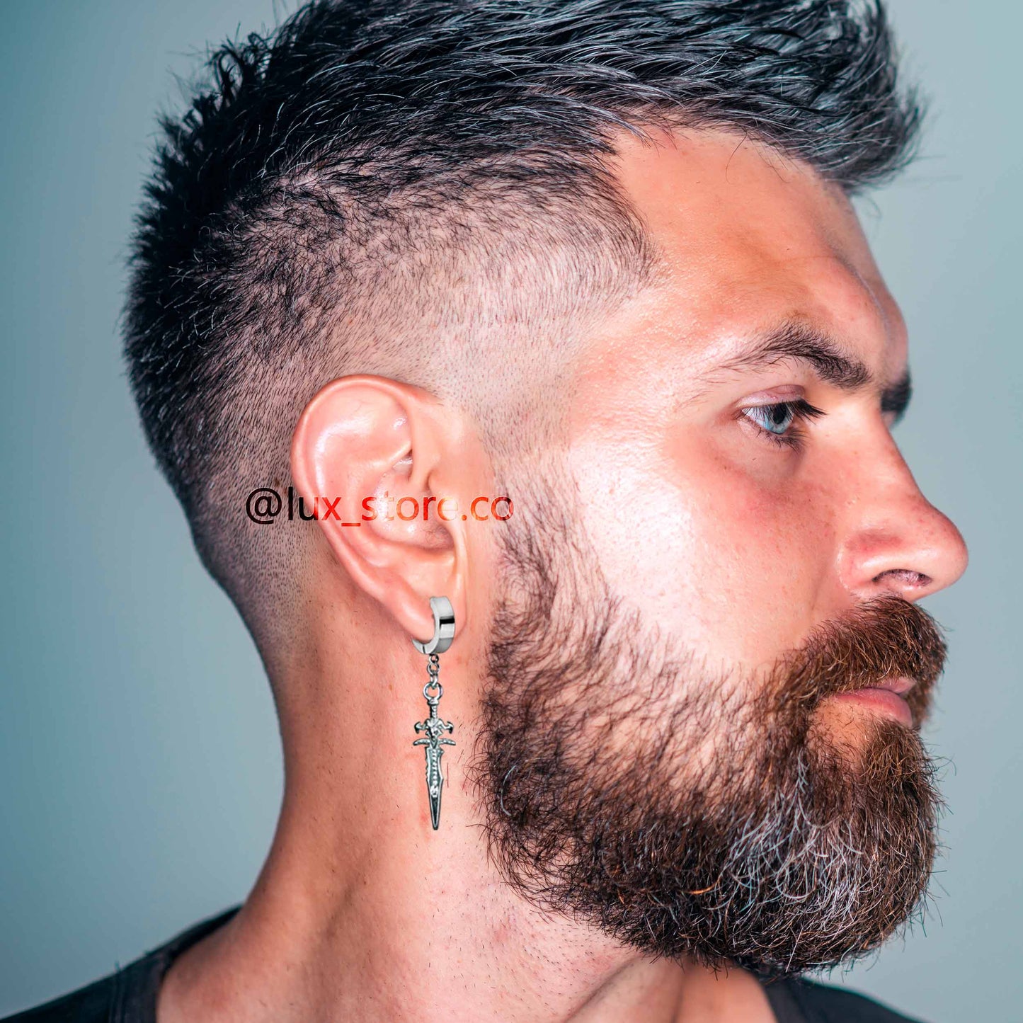 Piercing Candonga Arete Perforación Acero Duivel 1 Pza - Lux Store