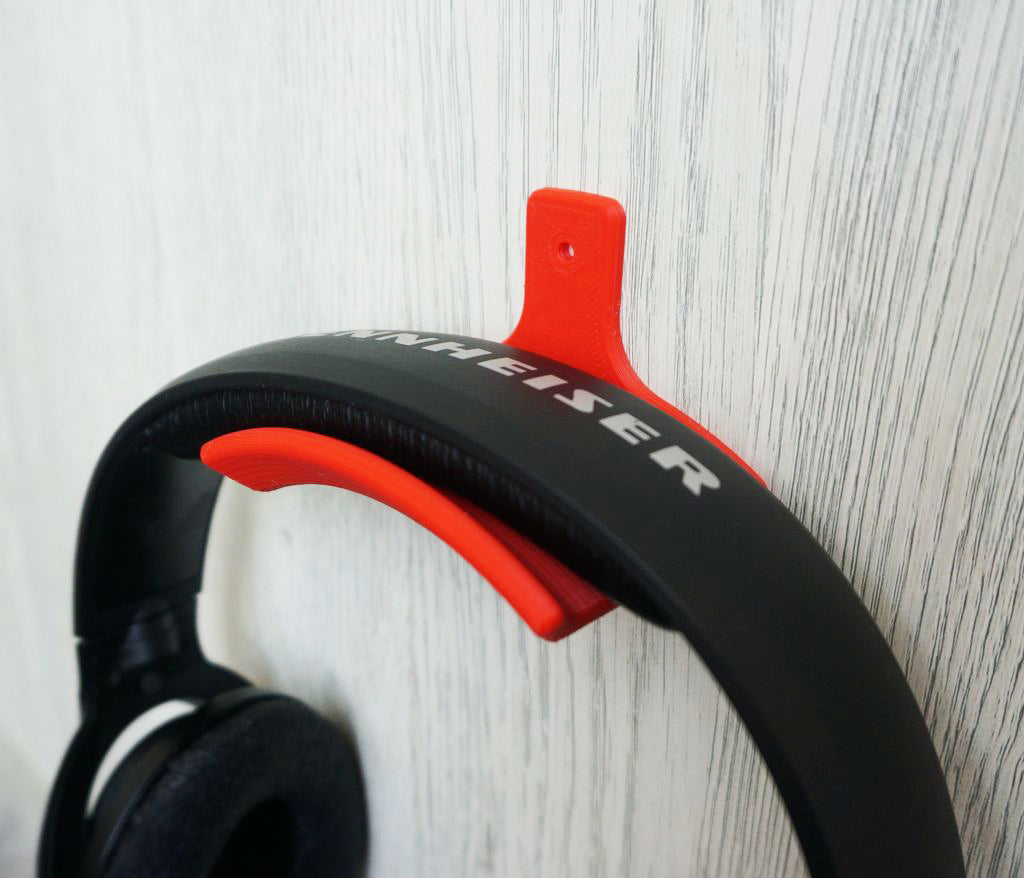 Soporte De Pared Para Audifonos Diadema Impreso En 3d - Lux Store
