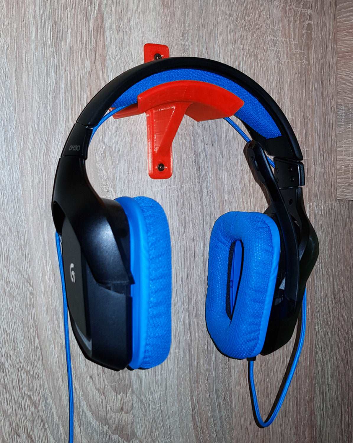 Soporte De Pared Para Audifonos Diadema Impreso En 3d - Lux Store
