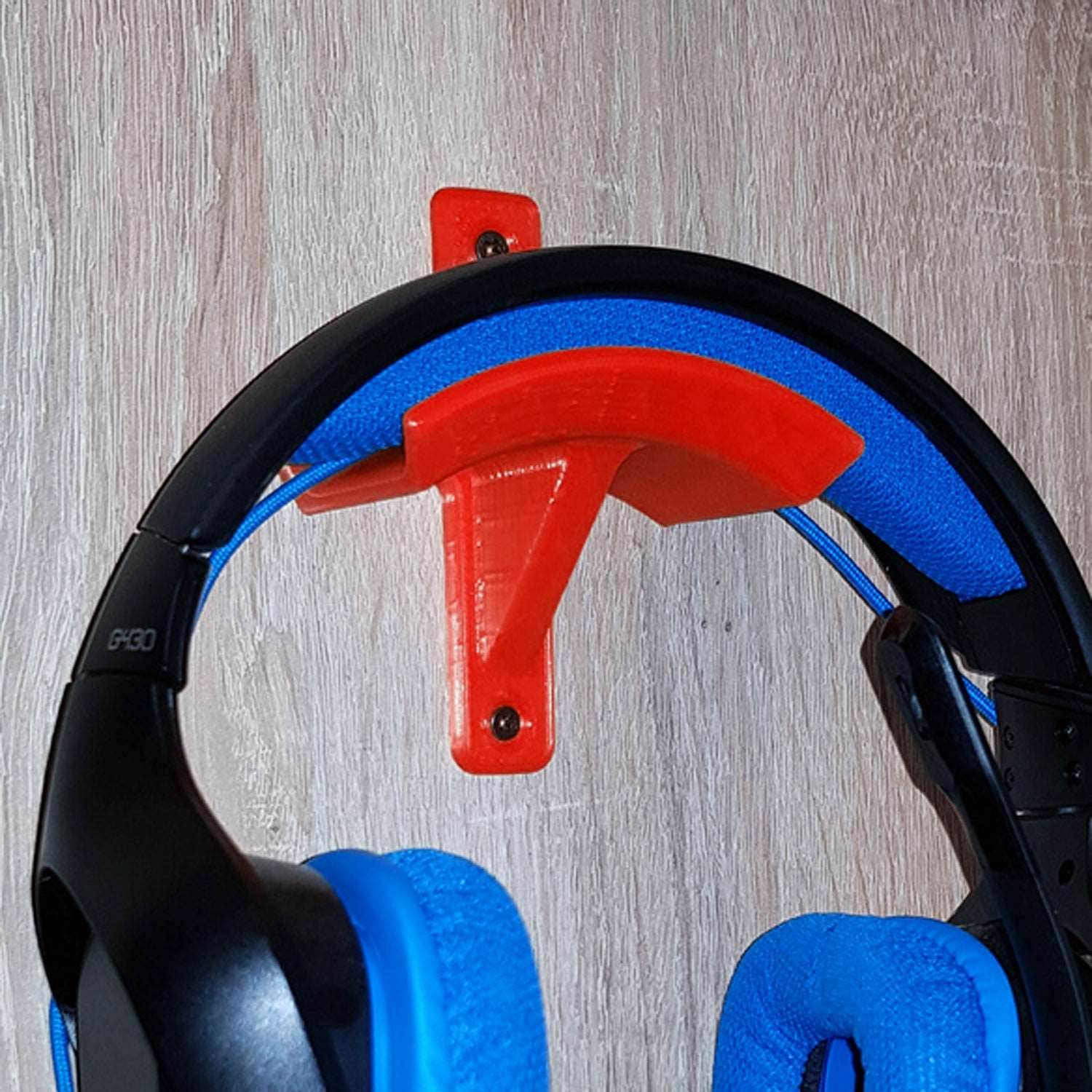 Soporte De Pared Para Audifonos Diadema Impreso En 3d - Lux Store
